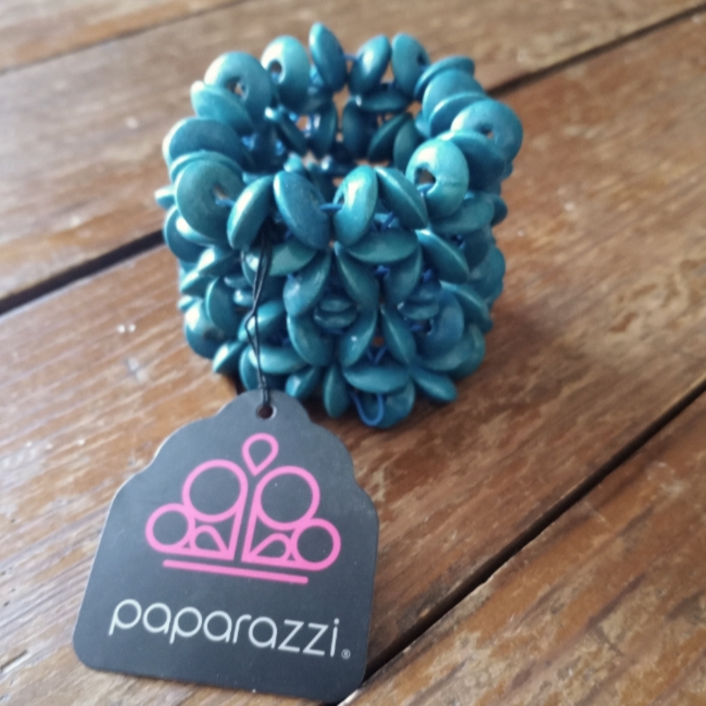Paparazzi Turquoise Stretch Bracelet